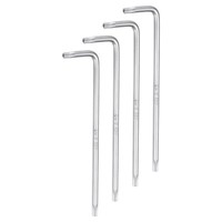 4 StüCk T20 Tamper Proof Torx-SchlüSsel SternschlüSsel 6-Punkt-SchlüSsel