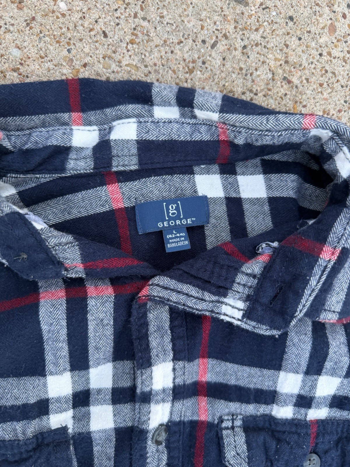 Flannel Bundle Size Large (5) Button Ups - image 5