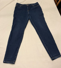 INC International Concepts Womens Mid Rise Skinny Jeans 14 Classic Casual