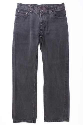 ⭐ Tommy Hilfiger Straight Jeans Regular Herrenjeans Gr. W33/L32, S, 48 grau ⭐