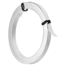 19.7 Feet Flat Copper Wire 5mm Wide Nickel Silver Wire 32 Gauge Flat Bezel Wire