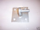Galvanised Garden Small gate hook Hinge  on square plate 12 mm (1/2 ")