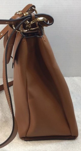 Danielle Nicole - Borsa a mano con manico singolo da appendere 100% pelle marrone NUOVA - Foto 7 di 21