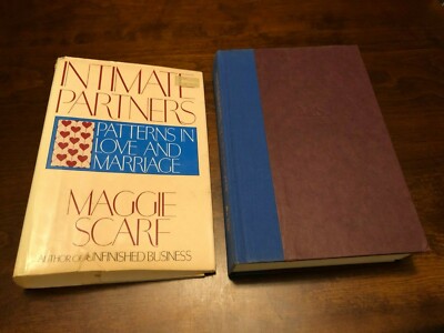 INTIMATE PARTNERS: Patterns In Love & Marriage by Maggie Scarf (1ST EDITION) VG