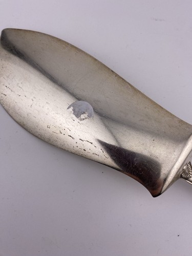 The Lee Family Antique Tiffany & Co Sterling Silver Engraved Palm Fish Server - Picture 10 of 10