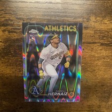 2024 Topps Chrome Update Series - RayWave Refractor #USC21 Darell Hernaiz (RC)