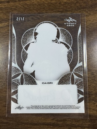 Hoja Trinity Davius Richard 2024 rojo claro automático 1/15 SSP ¡Primera impresión! - Imagen 2 de 2