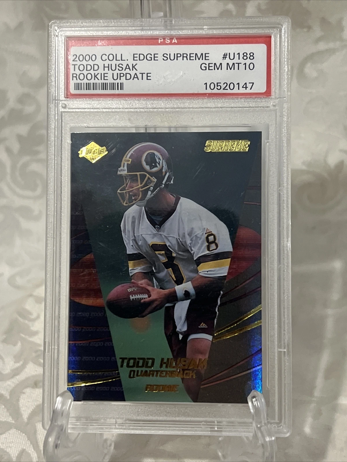Todd Husak Collector's Edge Supreme #U188 Rookie Update