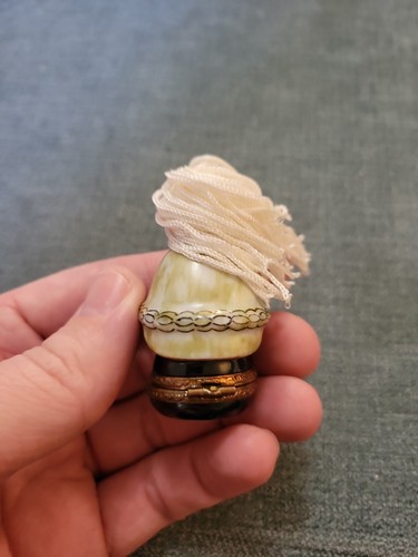 Vintage Limoges Peint Main French Officers Hat Limited Edition - Bild 4 von 7