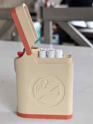 3d Printed Lighter Case - BIC Lighter Sleeve - Lighter Cover ( Color Varies)