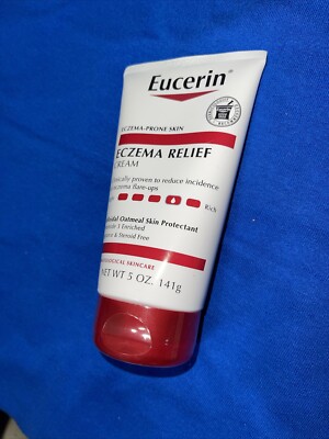 Eucerin Eczema- Prone Skin Eczema Relief Body Cream 5oz./141g EXP 03-2025