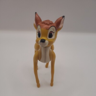 Rare, Collectable Vintage Disney Bambi Figurine With Movable Legs
