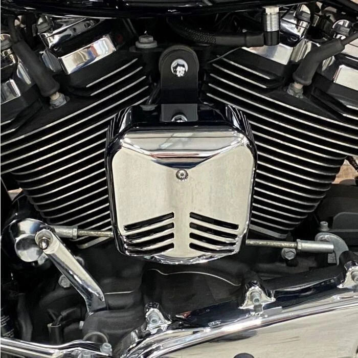 Custom Dynamics Chrome ProBeast Dual Tone Air Horn 104db Harley Universal Foto 2 de 2
