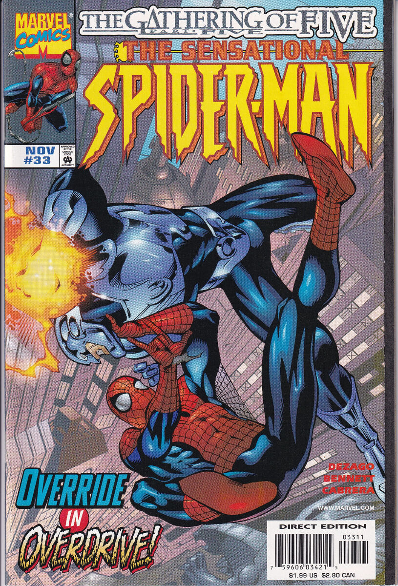 THE SENSATIONAL SPIDER-MAN Vol. 1 No. 33 November 1998 THE SENSATIONAL SPIDER-MAN Vol. 1 No. 33 November 1998