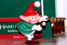 NEW 1989 HALLMARK Ornament HARK! IT'S HERALD QX4555 1st in Series Mint in Box 