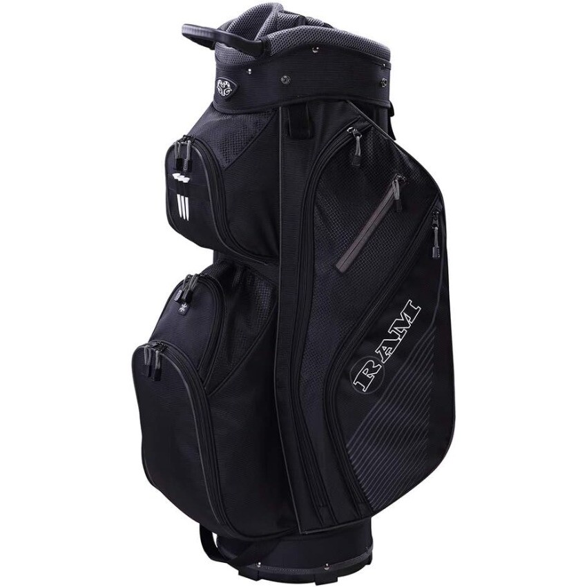 Lightweight Cart Bag With 14 Way Dividers Top Flash Sale