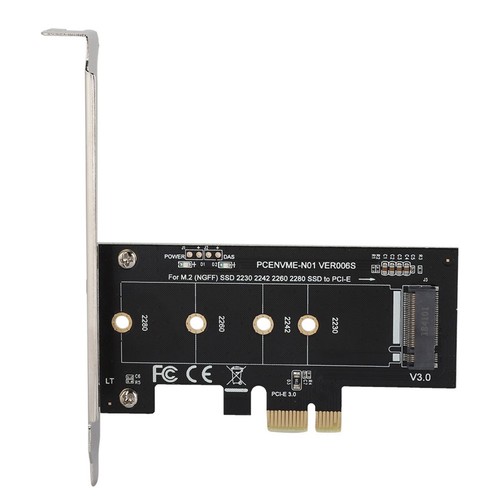 PCI-Express 1X to M.2 NGFF Adapter Card PCIE 3.0 X1 to NVME SSD M2 Support 2242 - Picture 12 of 14