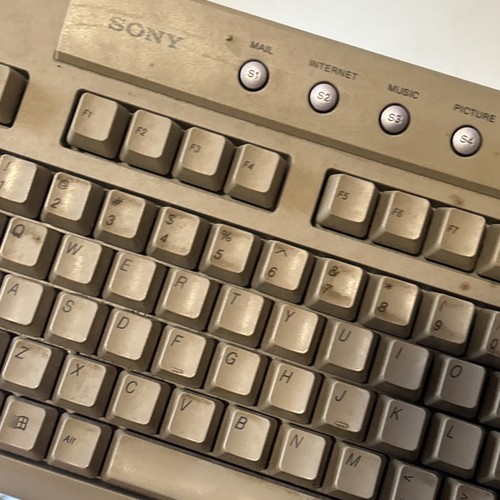 Sony Vaio PCVA-KB1P/UB 100-Key PS/2 Multimedia Keyboard Gray /with Mouse - Picture 12 of 16