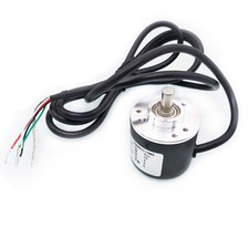 US Stock Encoder 600 P / R 5V-24V Incremental Rotary AB 2 Phase 6mm Shaft