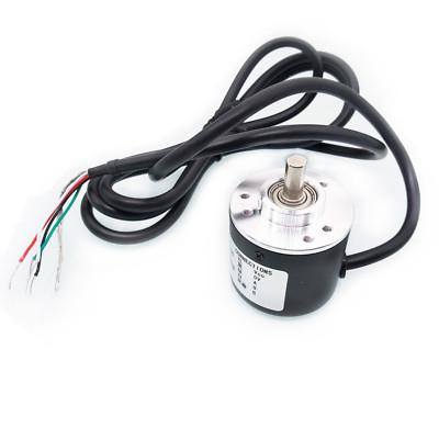 US Stock Encoder 600 P / R 5V-24V Incremental Rotary AB 2 Phase 6mm Shaft