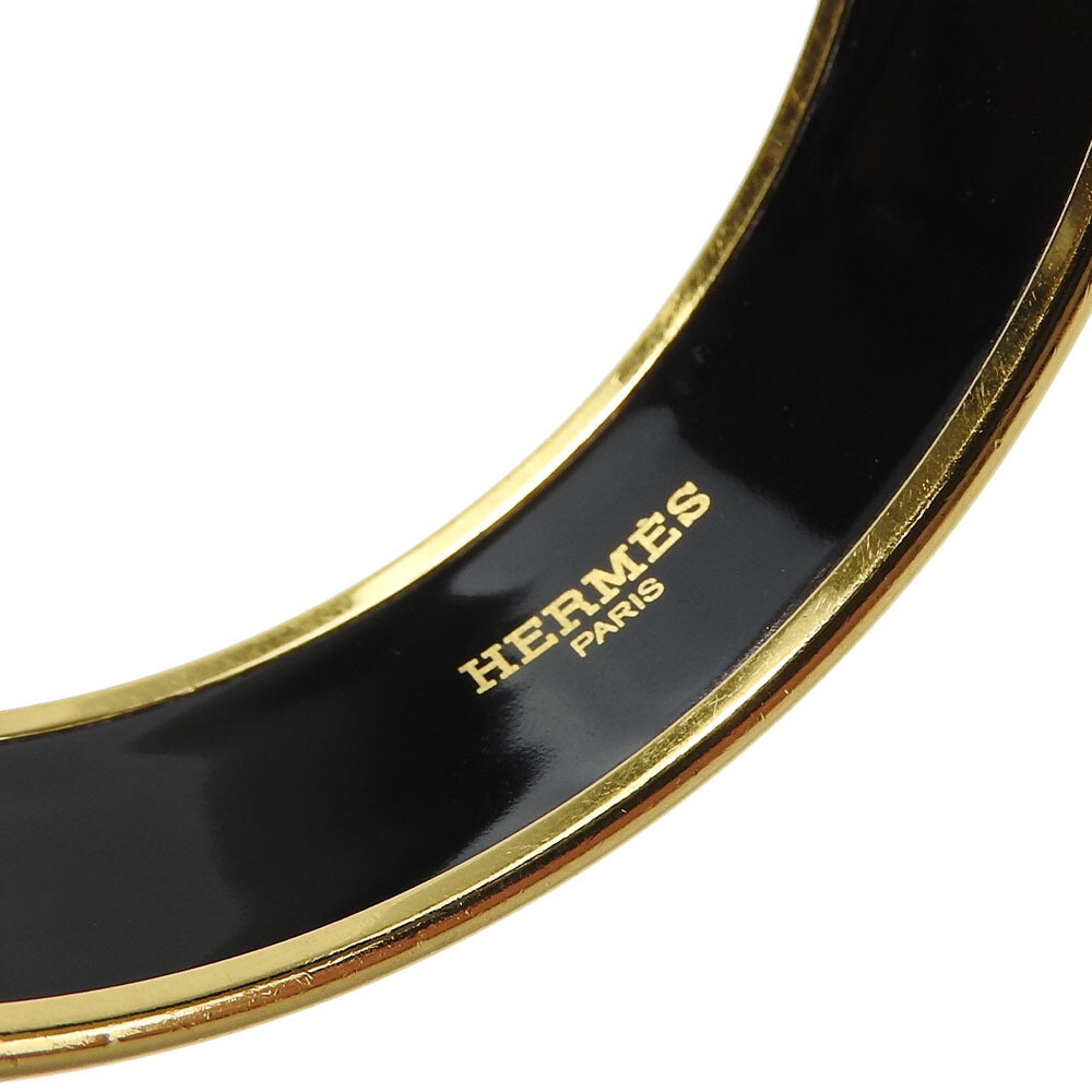 Hermes Emaile Enamel Green x Multicolor Gold O Engraved Logo