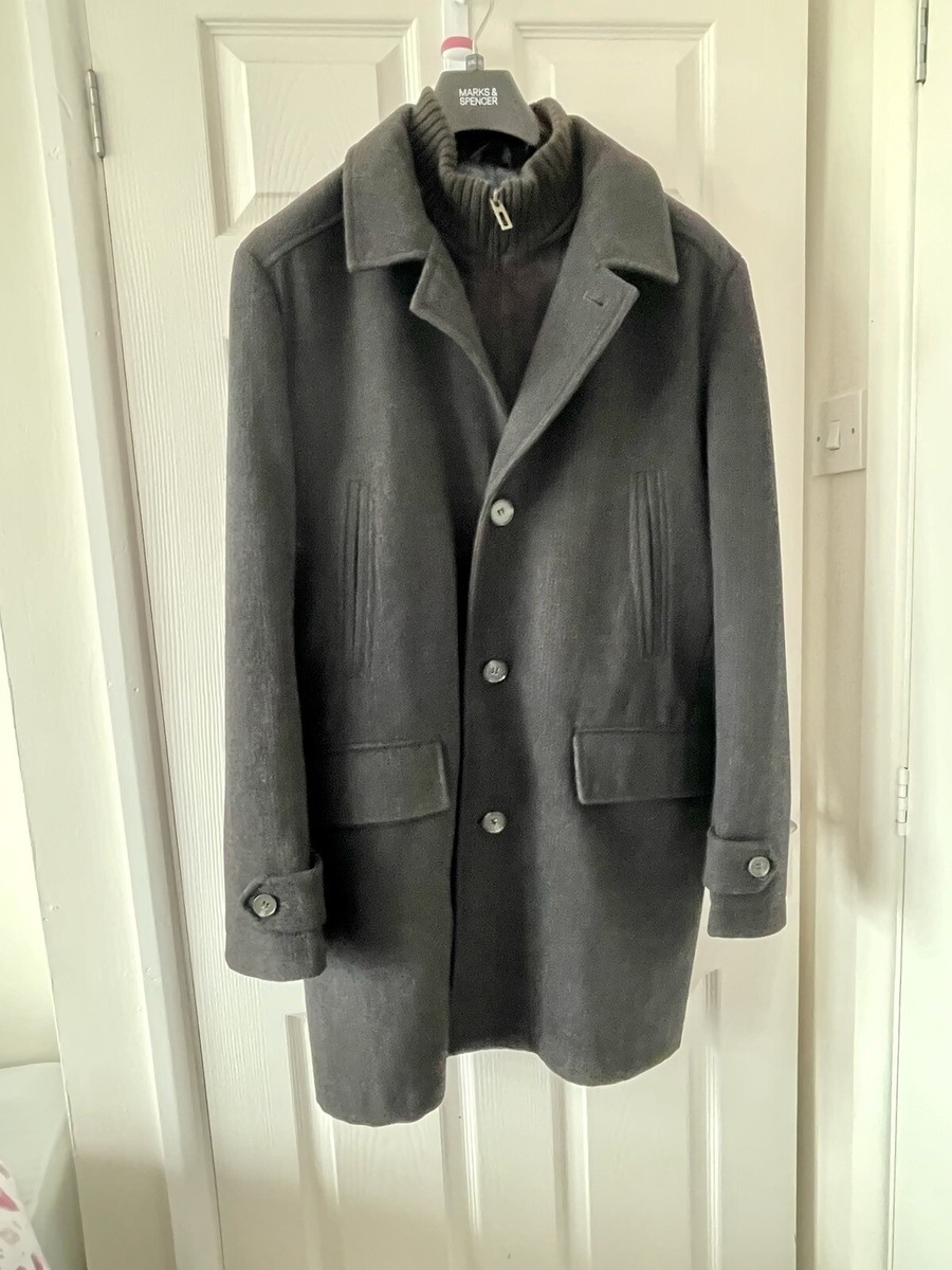 Wool Coat Marks And Spencer Mens Cashmere Men's M&S Collezione
