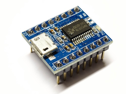 JQ6500 16 mbit Musik Music Sound Voice MP3 Modul Board micro USB Arduino - Bild 2 von 3