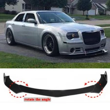 Car Front Bumper Lip Body Kits Spoiler Chin Splitters For Chrysler 300 C Sedan