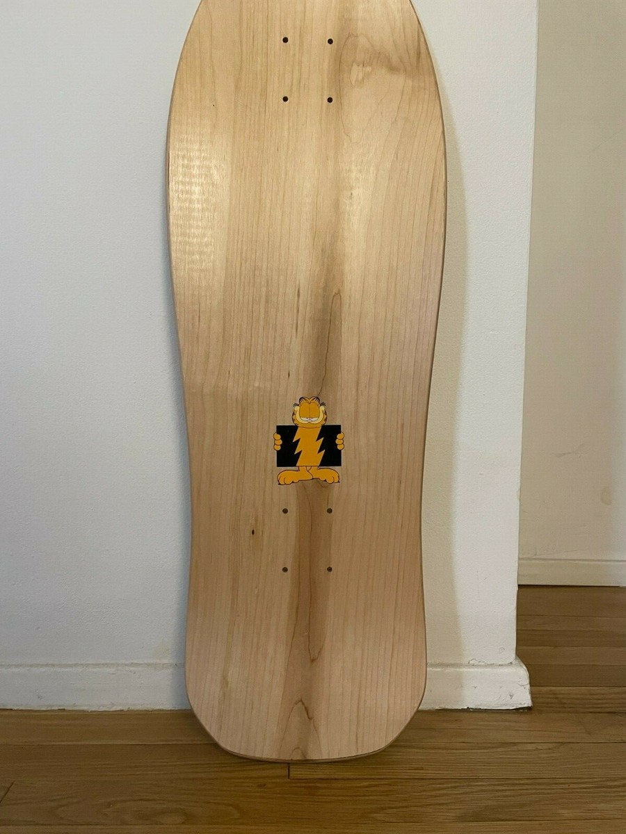 The Hundreds x Garfield Natural Stain Skateboard Deck NOS
