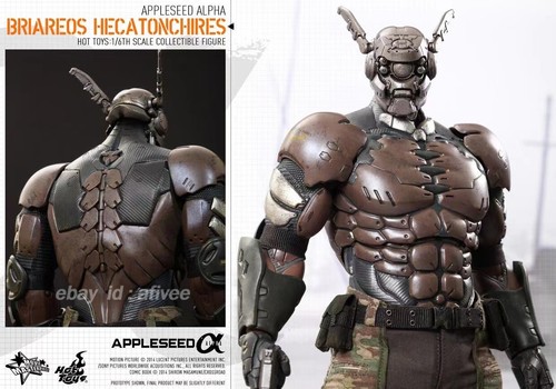 Hot Toys MMS269 1/6 Appleseed Briareos Figure - Rabbit Helmet & Cybernetic Body - Picture 6 of 8