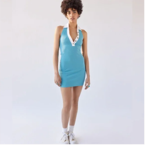 Urban Outfitters Blue Dress Urban Outfitters Dresses Nwt Urban Outfitters  Mallory Cowl