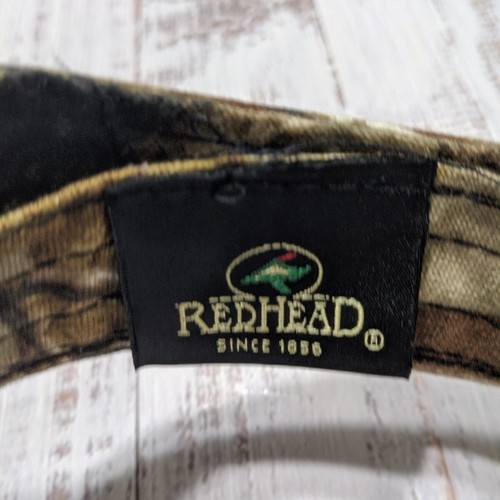 Redhead Camo Wrapback Sun Golf Hunting Visor Cap Hat Adjustable - Picture 3 of 5
