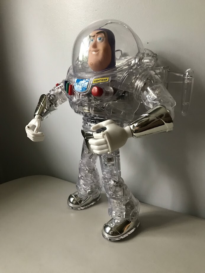 Rare Buzz Lightyear Interstellar Lights Sounds Wings Tested