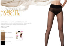 Collant senza cuciture a collant, autoreggenti e parigine da donna