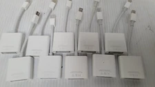 Lot of 10x Apple A1305 Thunderbolt Mini DisplayPort to DVI Adapter