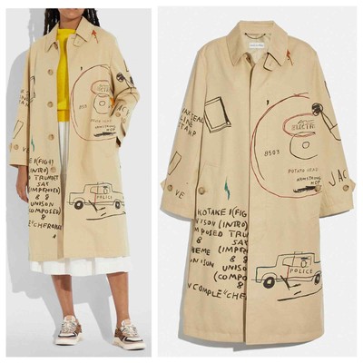 Trench Coach X Jean Michel Basquiat neuf avec étiquette taille XS