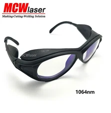 Fiber Laser Safty Protective Goggles Glasses 1064nm Marking Cutting Beauty CE