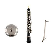 Miniature alloy oboe model mini musical instrument 1/12dollhouse decoration gift