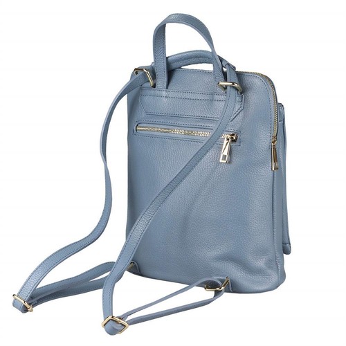 ITALy DAMEN LEDER Reise RUCKSACK SchulterTasche Shopper Backpack Umhängetasche - Bild 53 von 61