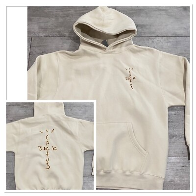 Cactus Jack Sand No String Hoodie Hoodie / Travis Scott / Highest