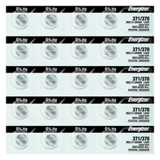 Energizer 371/370 SR920SW Silver Oxide Watch Battery (20 Pack)