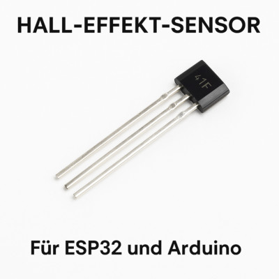 1-5x Hall Effect Sensor 41F Magnetfeld Detektor kompatibel mit ESP32 Arduino DIY