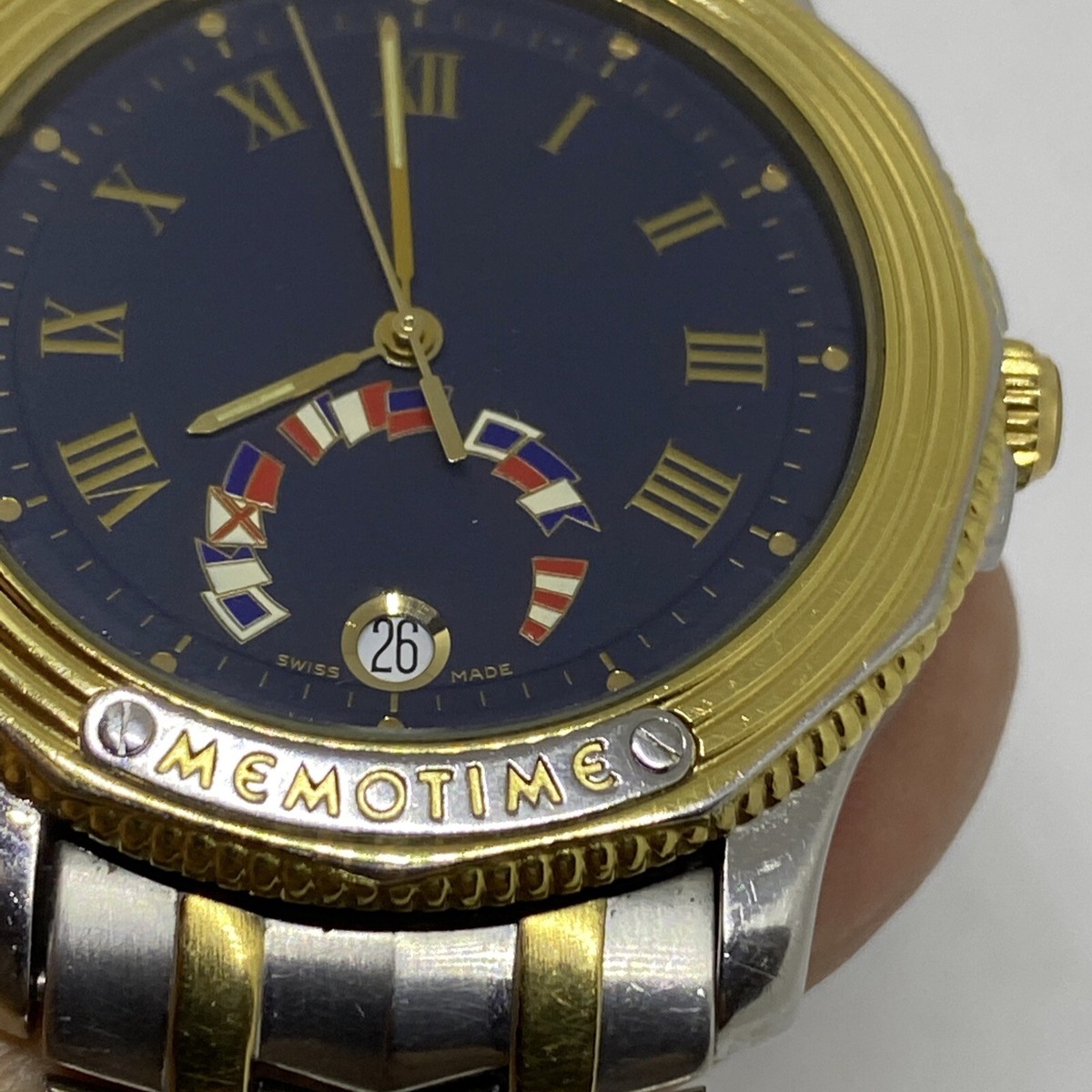 Corum “Save the Sea“ Memotime Rare Timepiece w/Original Box Case ساعة نادرة جدا من الهدايا والتوزيعات السلطانية ✨️ ?? اسم  main image 4