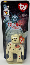McDonalds TY Beanie Babies - Glory The Bear - International Plush Toy New Sealed