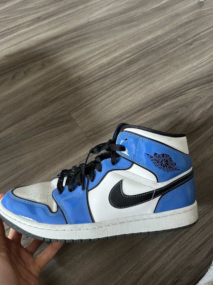Size 11 - Jordan 1 Mid SE Signal Blue 194502285710| eBay