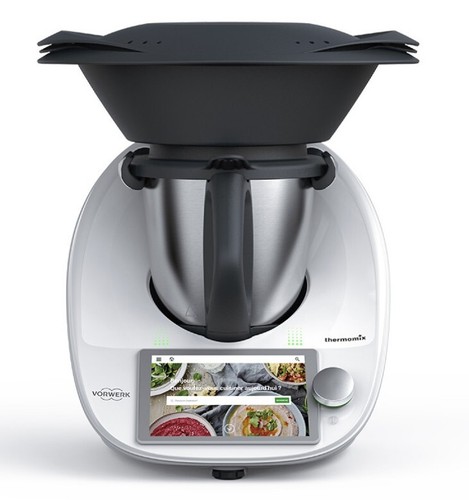 Vorwerk Thermomix TM6 Robot de Cocina con Varoma y Tabla Deslizante de Madera Maciza - Imagen 2 de 4