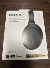 Sony - WH-1000XM3 Wireless Noise Cancelling Over-the-Ear Headphones - Black 