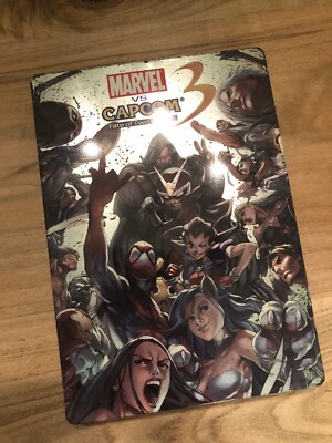 Marvel Vs Capcom 3 Fate of Two Worlds (X Box 360, Special Edition) Steelbook