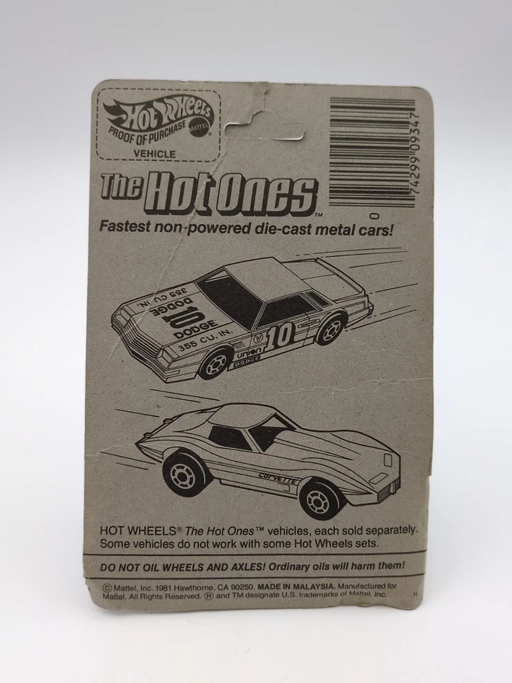 Camión de alta cola Hot Wheels '56 1981 vintage ¡nuevo sin perforar! Camión Ford #9647 Foto 2 de 4