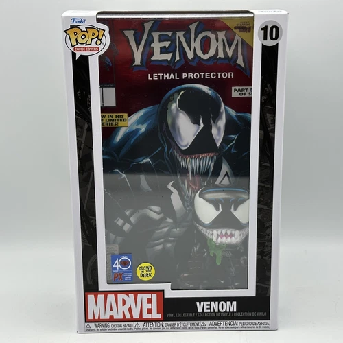Funko POP! Comic Cover: Marvel Venom #10 Lethal Protector GITD  *PX Excl New